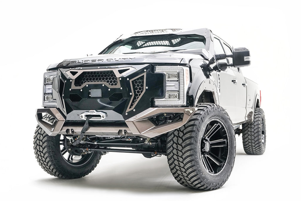 Fab Fours TF4100-B Open Fender System Fits F-250 Super Duty F-350 Super Duty