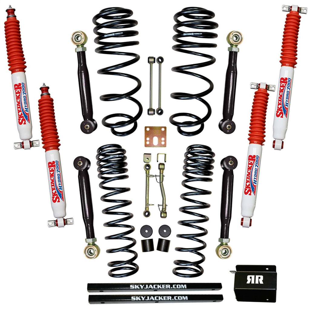 Skyjacker TJ253K-SVX-H Suspension Lift Kit w/Shock Fits 03-06 Wrangler (TJ)