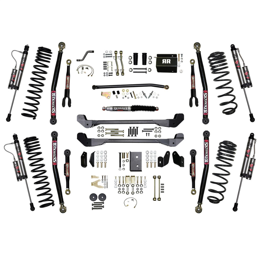 Skyjacker TJ60RR2LTK-X Suspension Lift Kit w/Shock Fits 97-06 Wrangler (TJ)