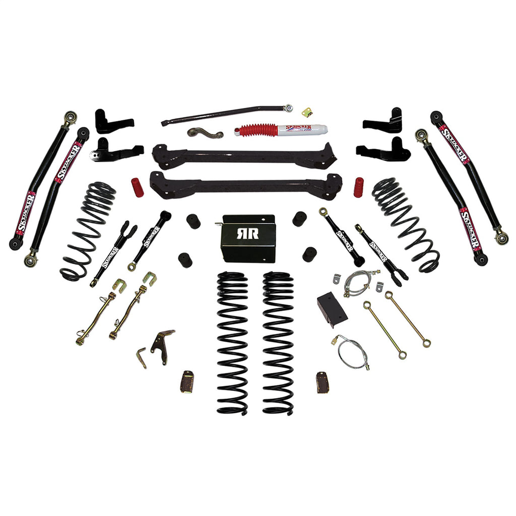 Skyjacker TJ60RR2LTK Long Arm Suspension Lift Kit Fits 97-06 Wrangler (TJ)