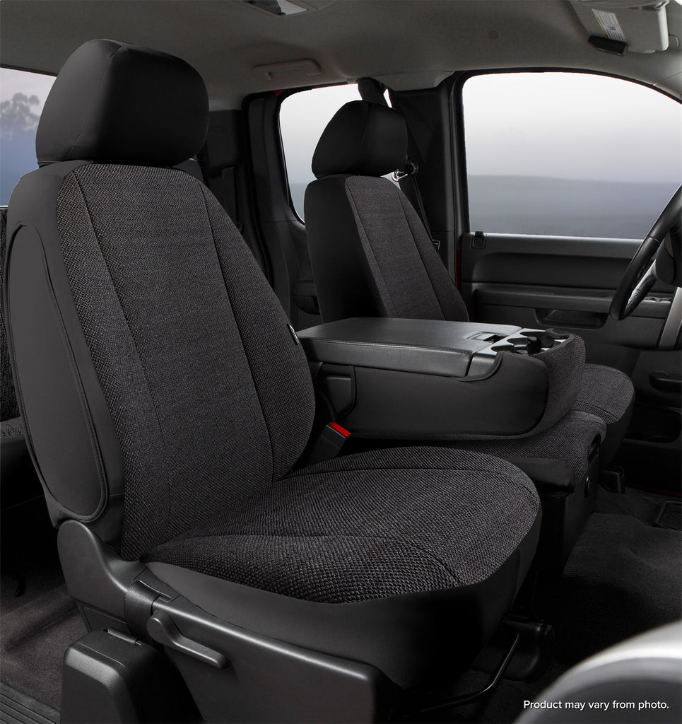 Fia TRS49-34 BLACK Wrangler Solid Seat Cover Fits 07-13 Tundra