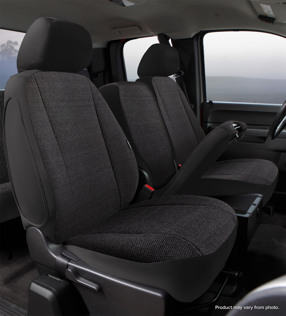 Fia TRS49-42 BLACK Wrangler Solid Seat Cover Fits 14-21 Tundra
