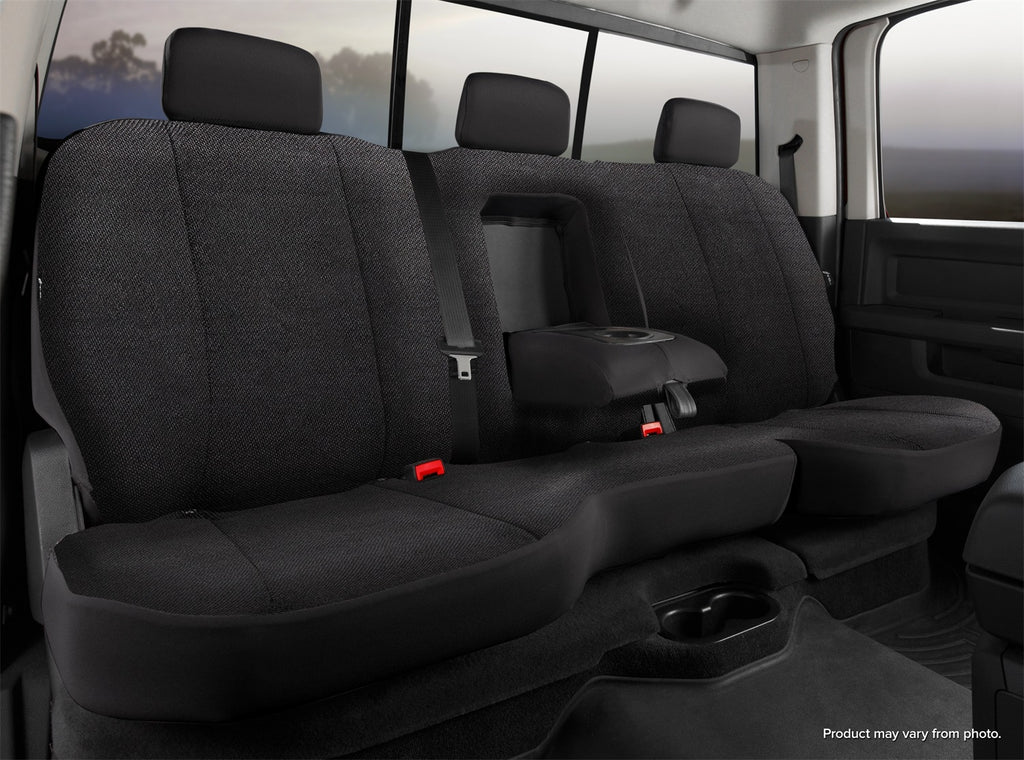 Fia TRS42-54 BLACK Wrangler Solid Seat Cover Fits 19-24 2500 3500 4500 5500