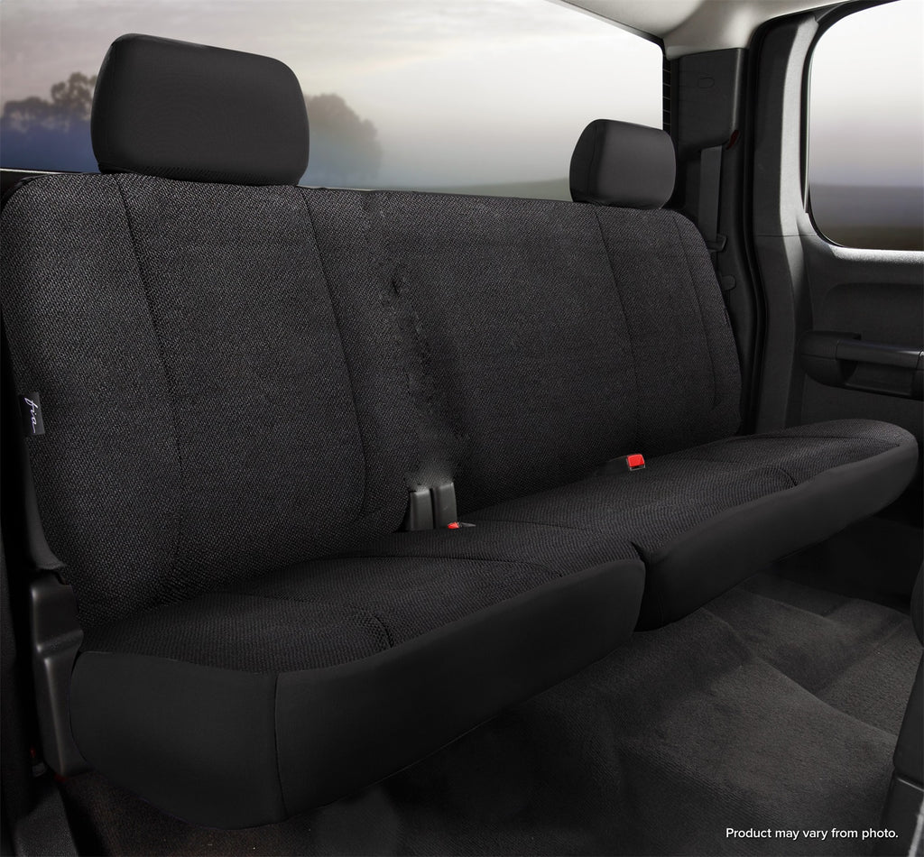 Fia TRS42-36 BLACK Wrangler Solid Seat Cover Fits 13-14 F-150