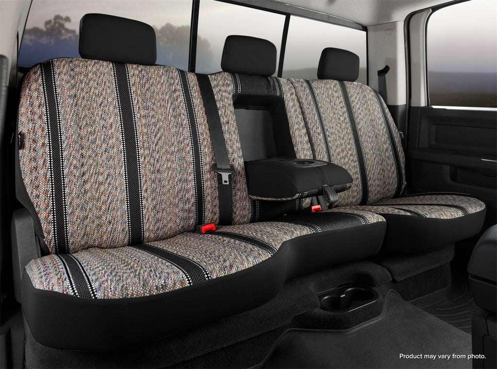 Fia TR42-44 BLACK Wrangler Custom Seat Cover Fits Ram 1500 Ram 2500 Ram 3500