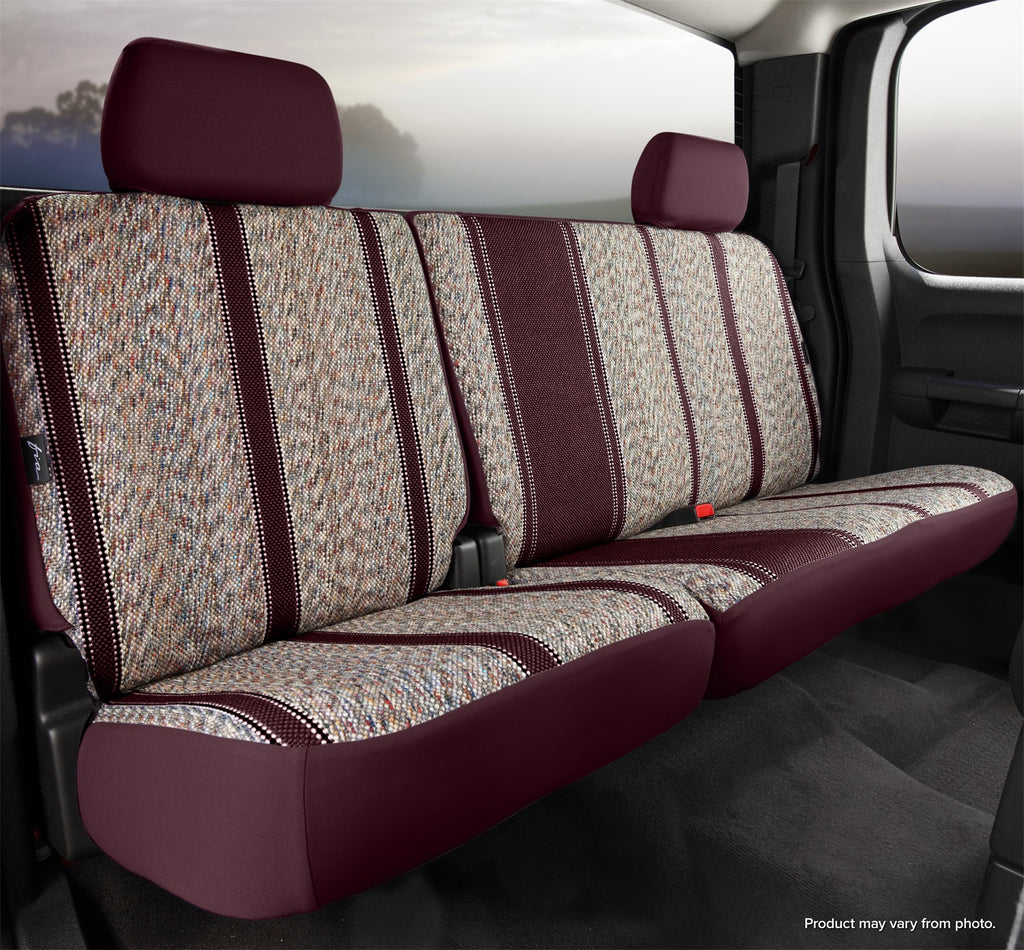 Fia TR48-20 WINE Wrangler Custom Seat Cover Fits 04-09 Canyon Colorado