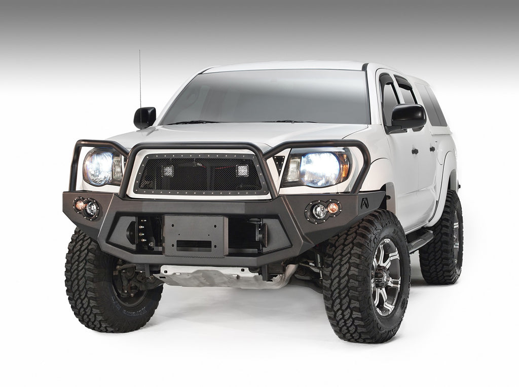 Fab Fours TT05-B1550-B Premium Heavy Duty Winch Front Bumper Fits 05-11 Tacoma
