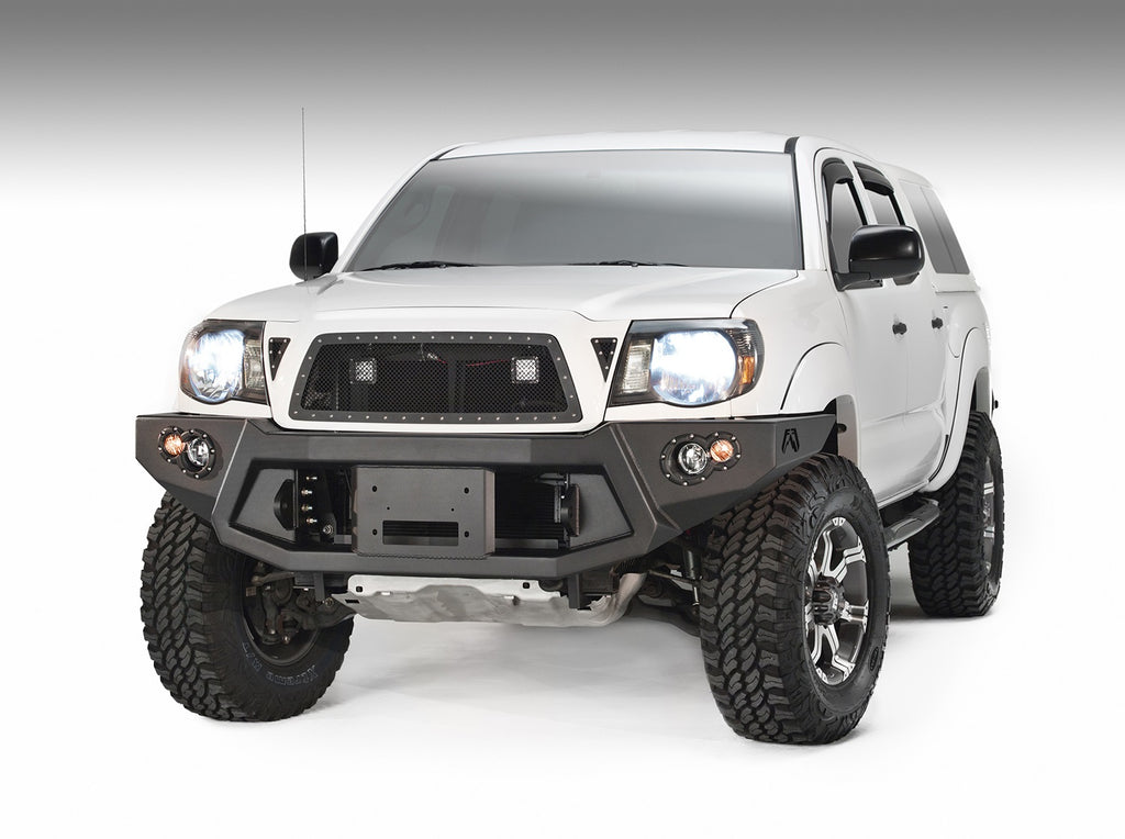Fab Fours TT05-B1551-B Premium Heavy Duty Winch Front Bumper Fits 05-11 Tacoma