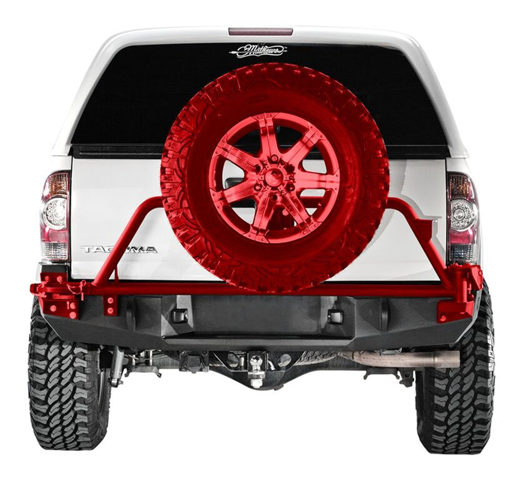 Fab Fours TT05-Y1351-B Heavy Duty Rear Bumper Fits 05-15 Tacoma