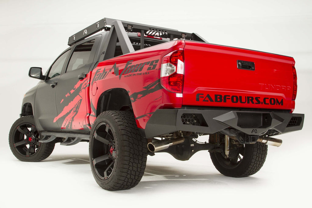 Fab Fours TT14-E2851-1 Vengeance Rear Bumper Fits 14-21 Tundra