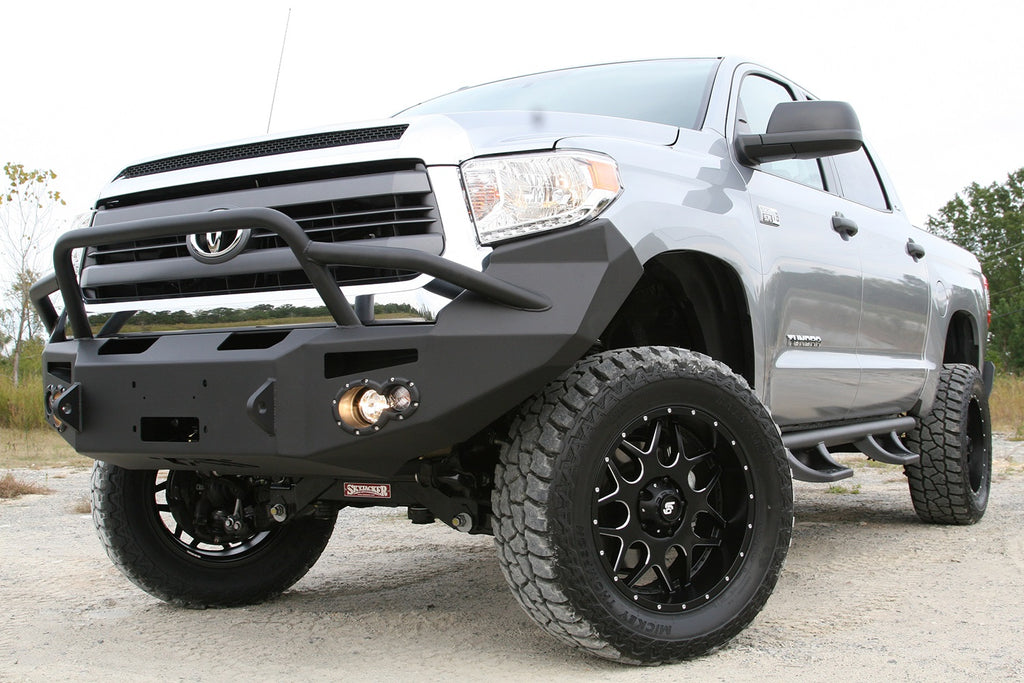 Fab Fours TT14-H2852-B Premium Winch Front Bumper Fits 14-21 Tacoma Tundra