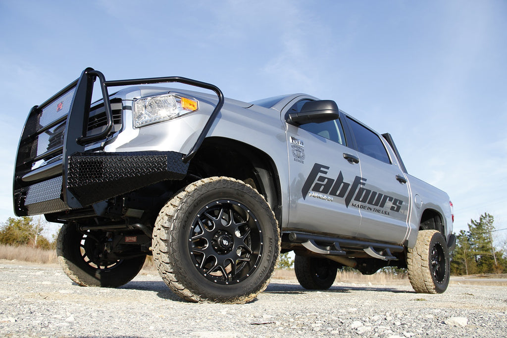 Fab Fours TT14-K2860-1 Black Steel Front Bumper Fits 14-21 Tundra