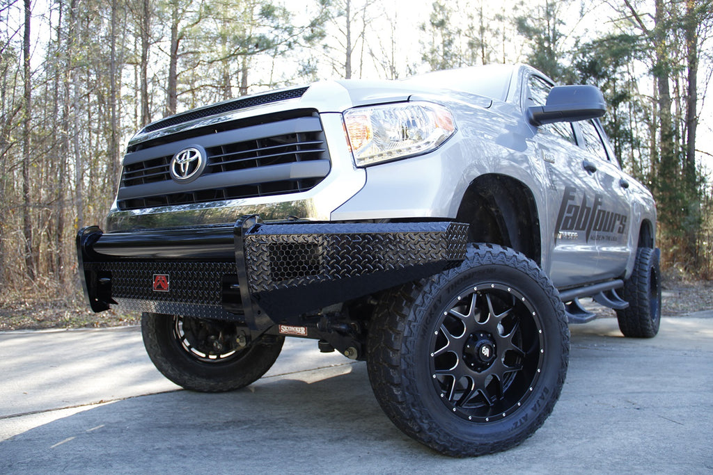 Fab Fours TT14-K2861-1 Black Steel Front Bumper Fits 14-21 Tundra