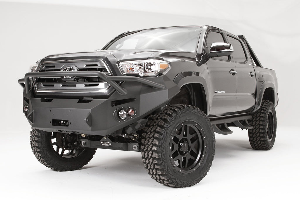 Fab Fours TT16-B3652-B Premium Winch Front Bumper Fits 16-23 Tacoma