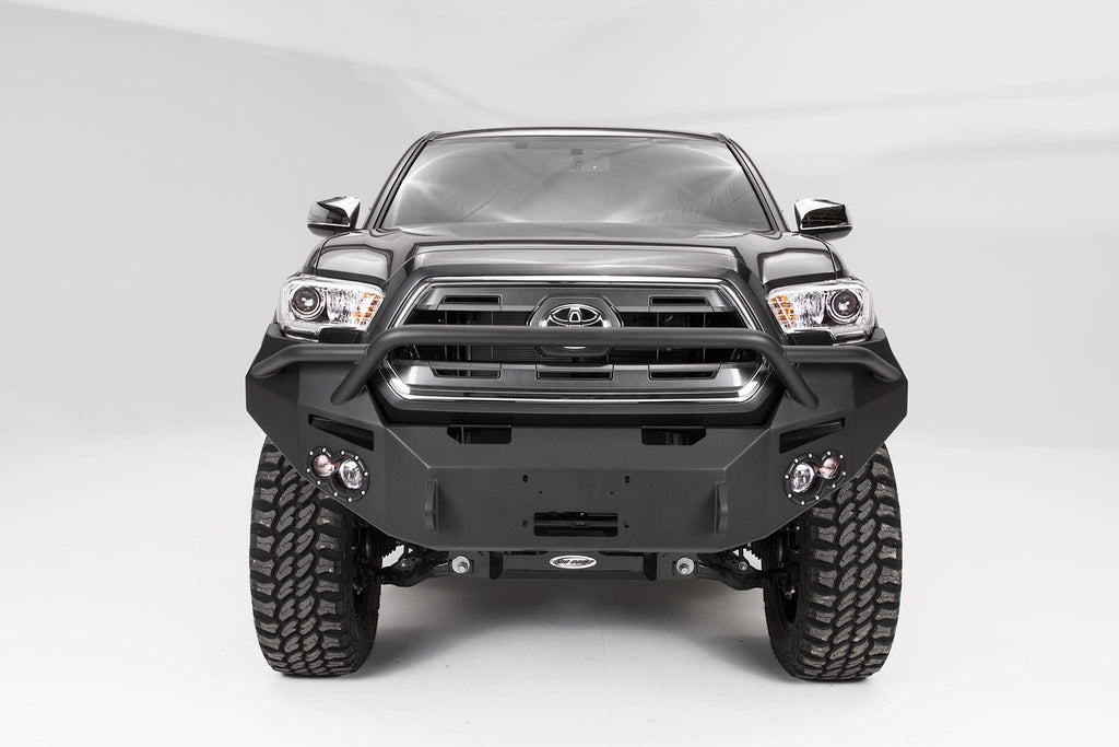 Fab Fours TT16-B3652-B Premium Winch Front Bumper Fits 16-23 Tacoma