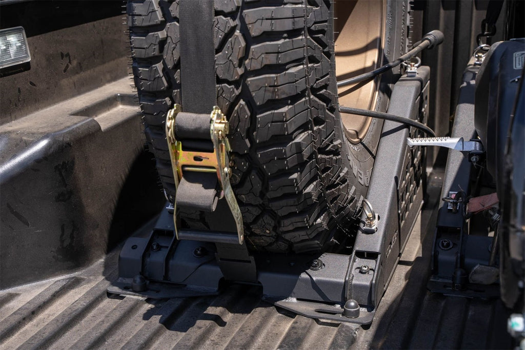 DV8 Offroad UNBM-01 Truck Bed Universal Tire Carrier/Accessory Mount