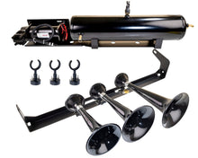 Load image into Gallery viewer, Kleinn Automotive Air Horns VELO15-230 Onboard Air System w/Horns Fits F-150