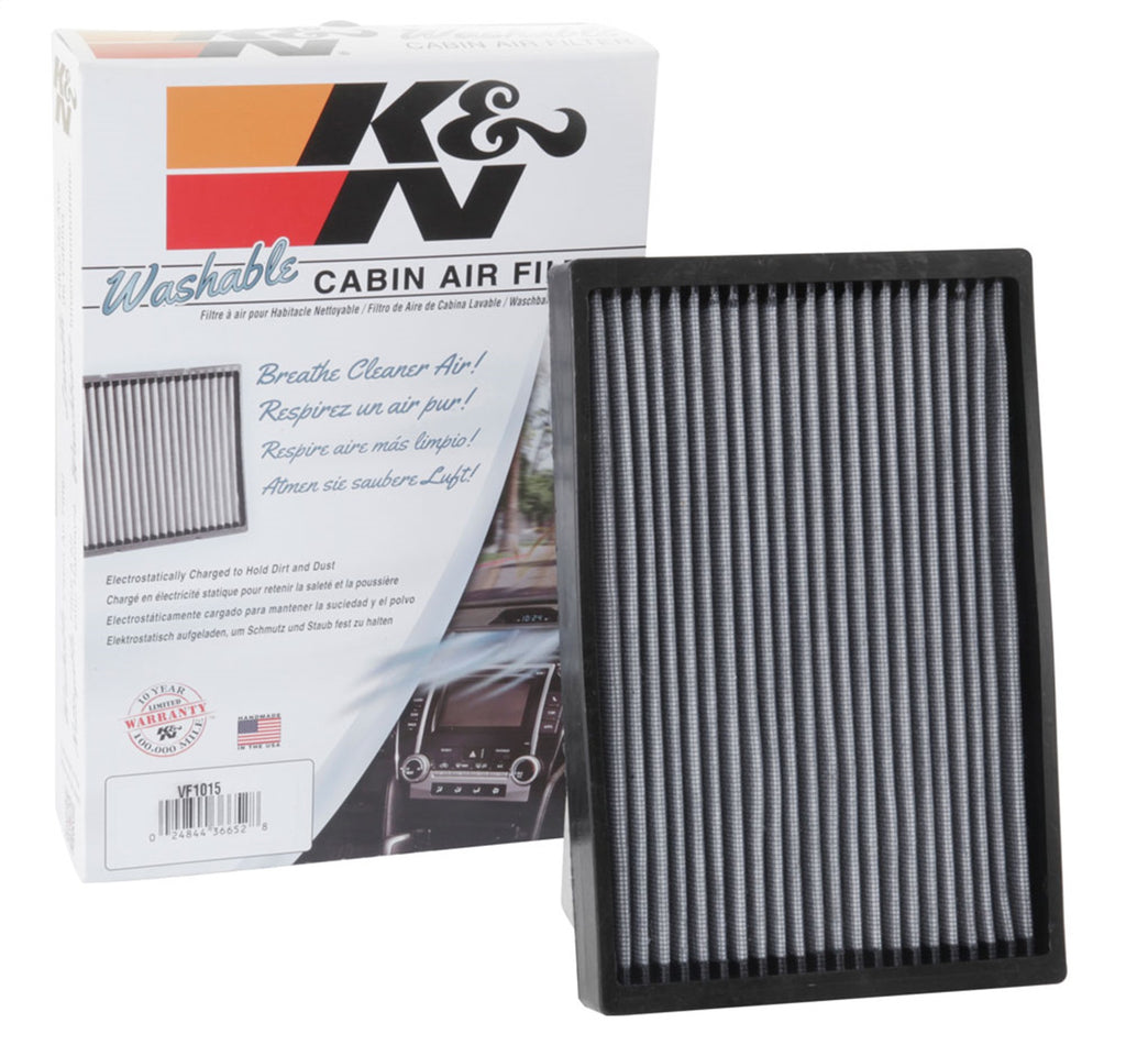 K&N Filters VF1015 Cabin Air Filter Fits 12-15 S