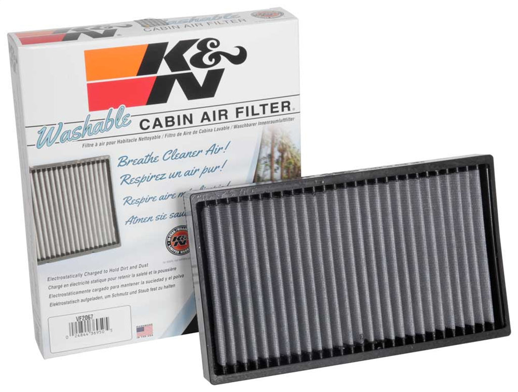 K&N Filters VF2067 Cabin Air Filter Fits 14-24 Ghibli Levante Quattroporte