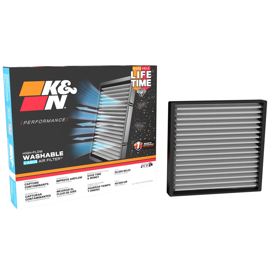 K&N Filters VF2074 Cabin Air Filter Fits 16-24 2 3 CX-30 CX-50 MX-30 EV