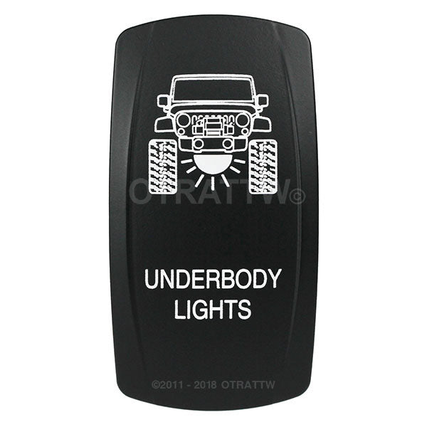 sPOD VVPZCJK-ARK JK Underbody Lights Rocker Switch