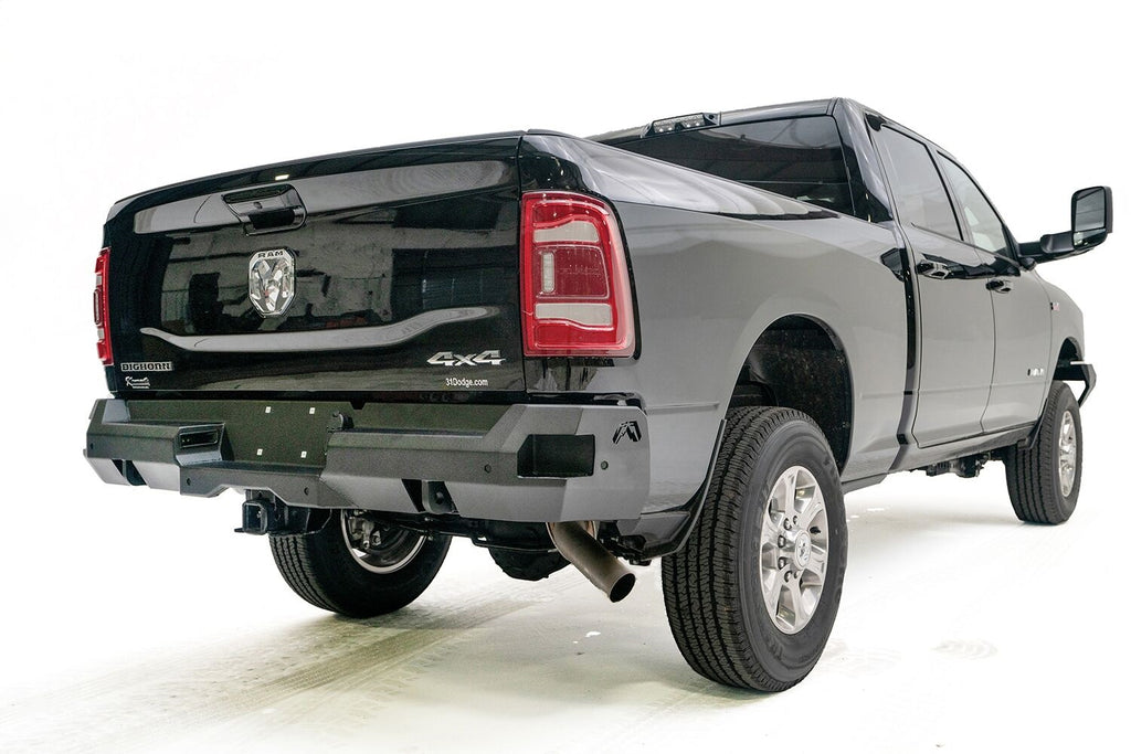Fab Fours DR19-W4451-1 Premium Rear Sensor Bumper Fits 19-24 2500 3500
