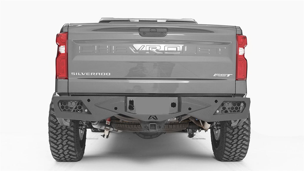 Fab Fours GS23-E5852-1 Vengeance Rear Bumper Fits Sierra 1500 Silverado 1500