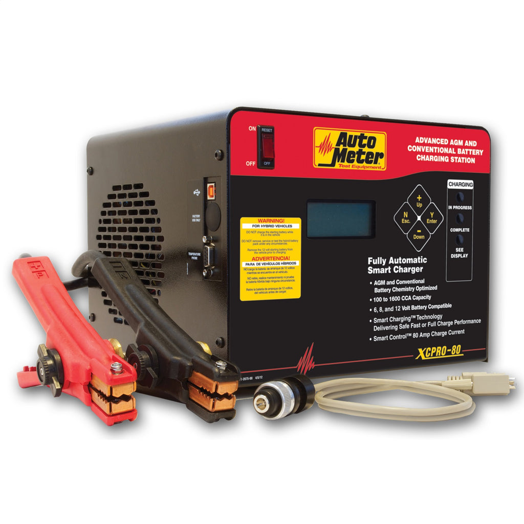 AutoMeter XCPRO-80 AGM Optimized Fast Charger