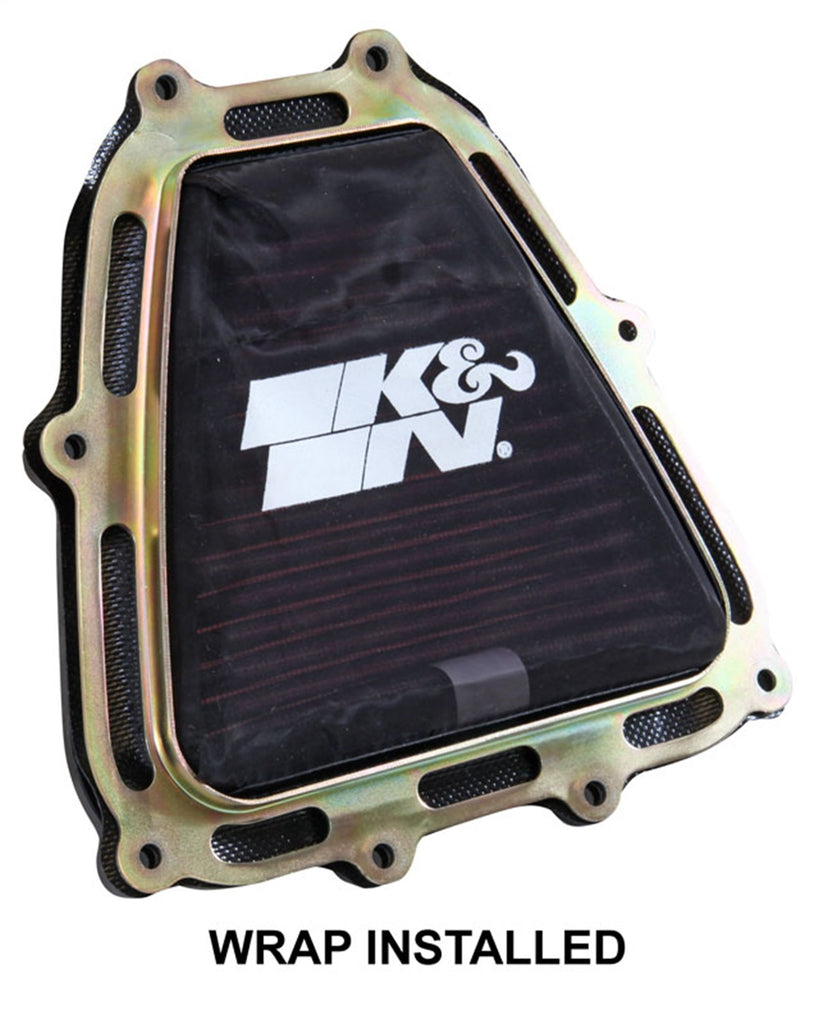 K&N Filters YA-4514DK DryCharger Filter Wrap