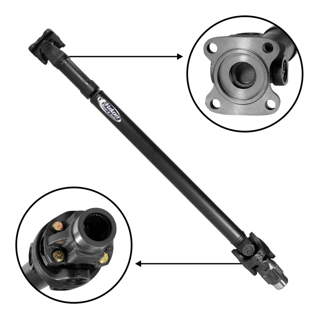 Yukon Gear & Axle YDS041 Heavy Duty Driveshaft Fits 18-24 Wrangler (JL)