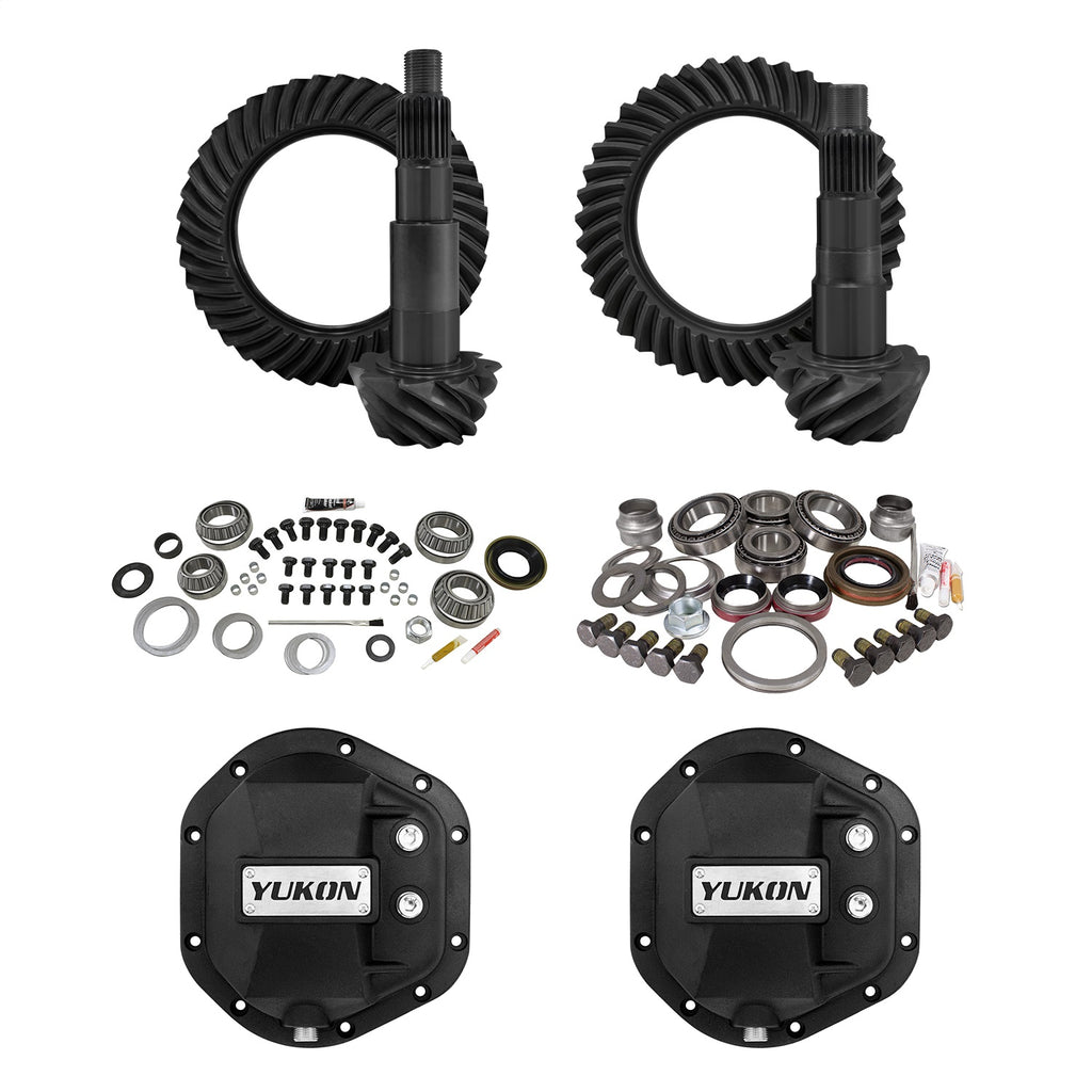 Yukon Gear & Axle YGK015STG2 Yukon Gear And Install Kit Fits 07-18 Wrangler (JK)