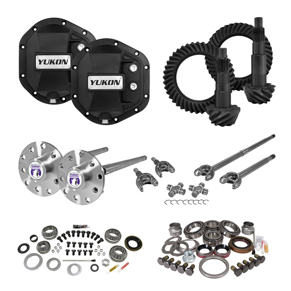 Yukon Gear & Axle YGK016STG4 Yukon Gear And Install Kit Fits 07-18 Wrangler (JK)