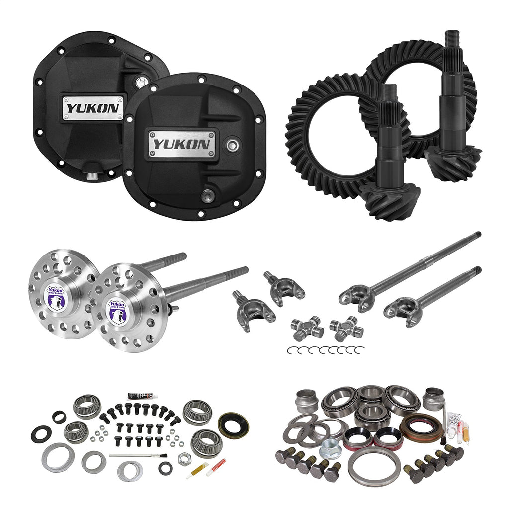 Yukon Gear & Axle YGK055STG4 Yukon Gear And Install Kit Fits 07-17 Wrangler (JK)