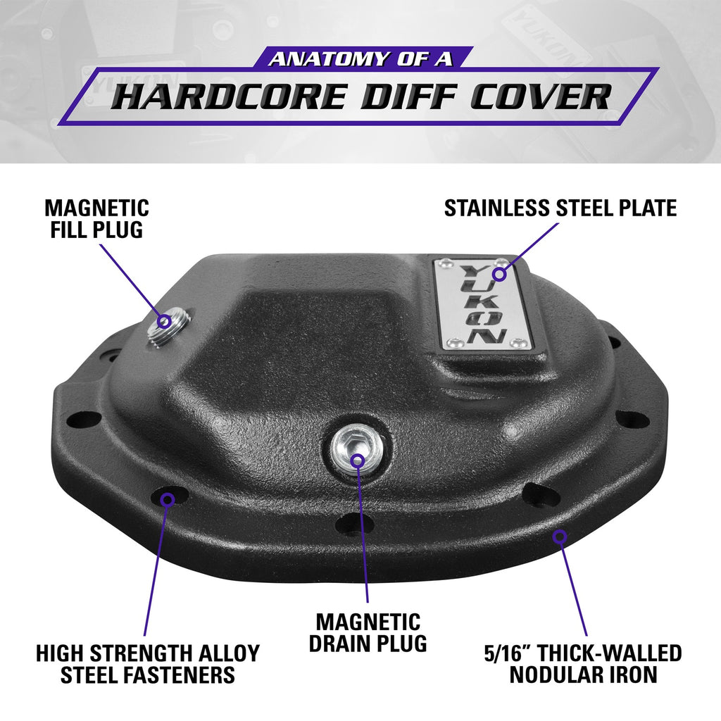 Yukon Gear & Axle YHCC-GM8.5-M Differential Cover