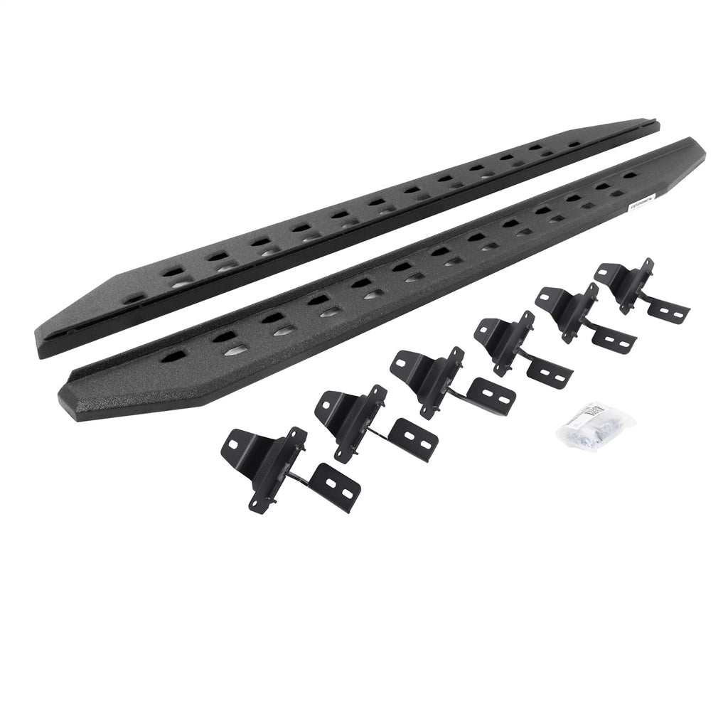 Go Rhino 69450673ST RB20 Slim Line Running Boards w/Mounting Brackets Kit