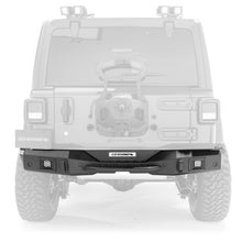 Load image into Gallery viewer, Go Rhino 371200T Rockline Rear Full Width Bumper Fits 18-24 Wrangler (JL)