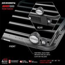 Load image into Gallery viewer, Go Rhino 5936065T SRM600 Tubular Basket-Style Roof Rack