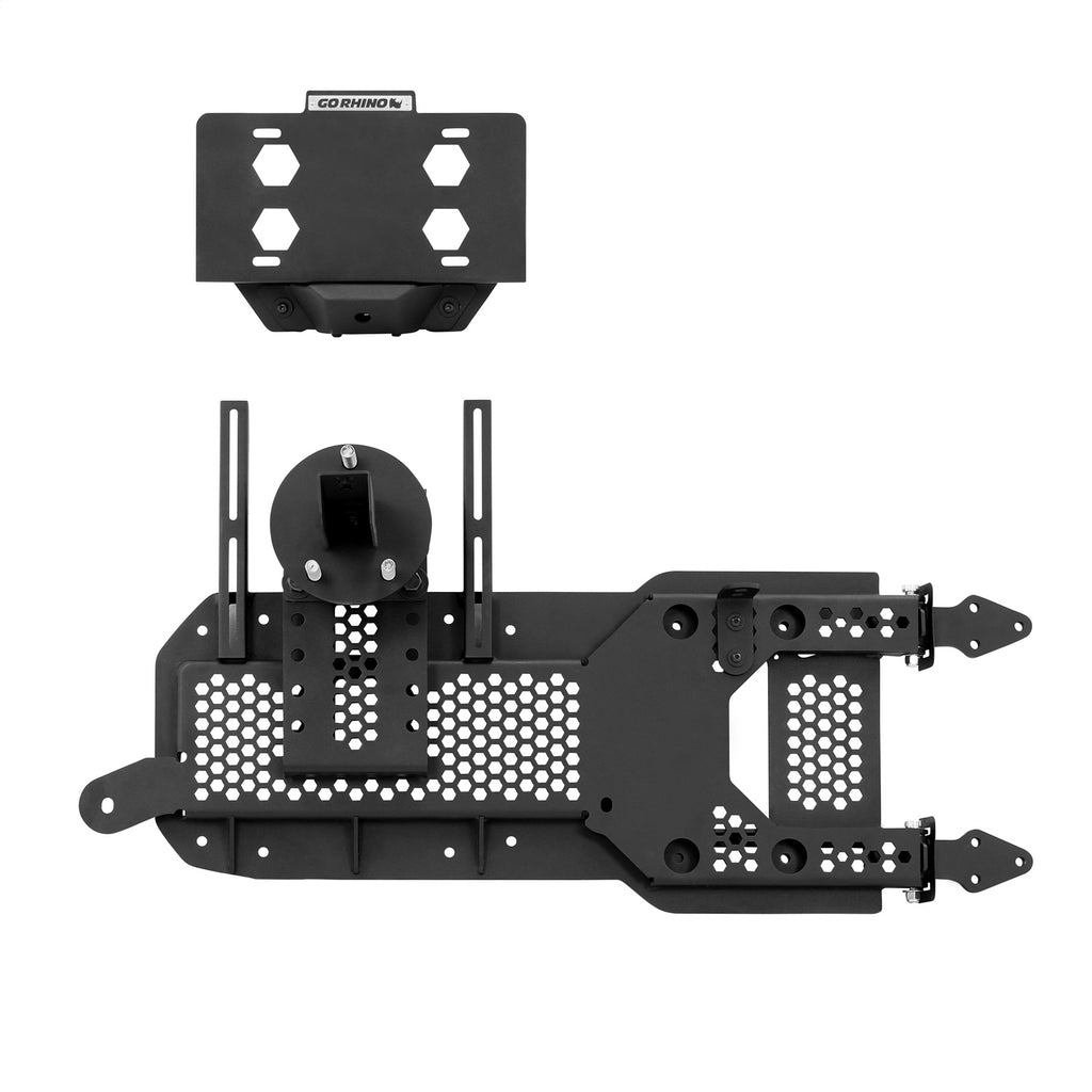 Go Rhino 27137T Rockline Tire Carrier Fits 18-24 Wrangler (JL)