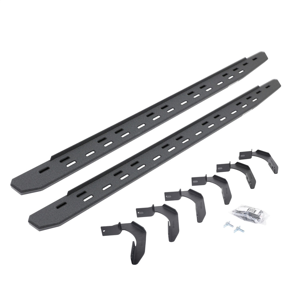 Go Rhino 69612680ST RB30 Slim Line Running Boards w/Mounting Brackets Kit