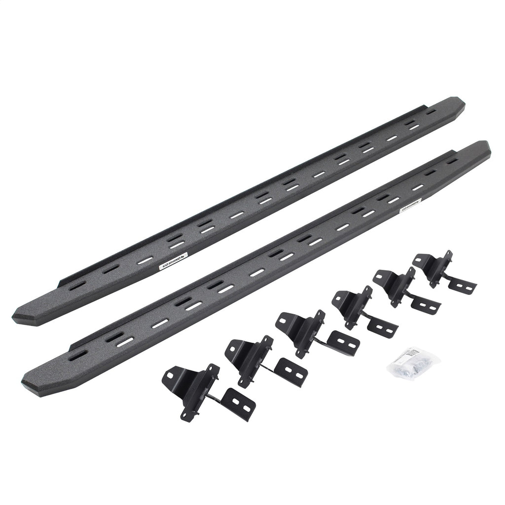 Go Rhino 69650673ST RB30 Slim Line Running Boards w/Mounting Brackets Kit
