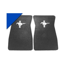 Load image into Gallery viewer, Scott Drake ACC-FM-EMB-BB Embroidered Floor Mat Set Fits 64-68 Mustang