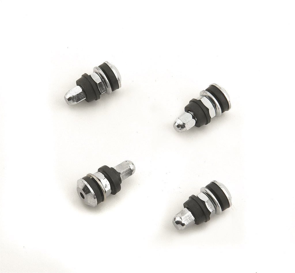 Mr Gasket 1957MRG Straight Chrome Tire Valve Stems
