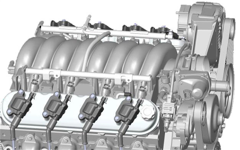 Holley Performance 241-88 LS Valve Cover Fits 97-11 Camaro Corvette