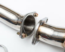 Load image into Gallery viewer, Rear Axle Back Exhaust Muffler w/Titanium Tips Fits 08-13 BMW 135I Agency Power