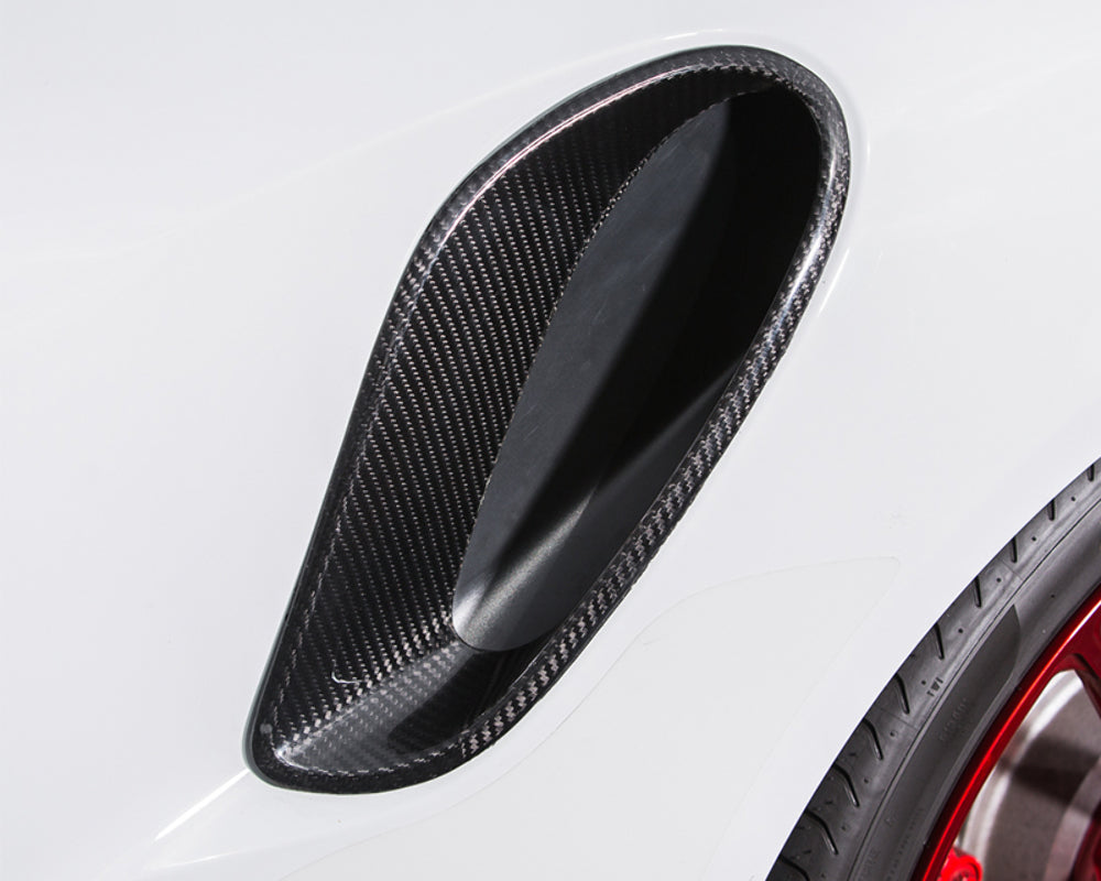 Carbon Fiber Side Air Ducts Fits 14-17 Porsche 991 Turbo Agency Power