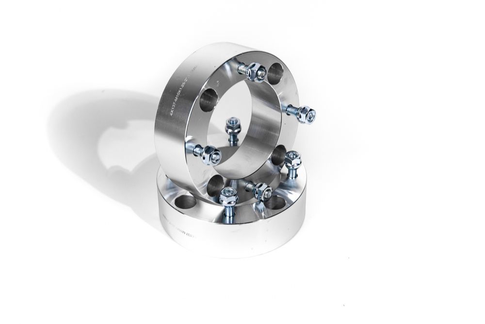 Agency Power Silver Wheel Spacers For Kawasaki Can-Am