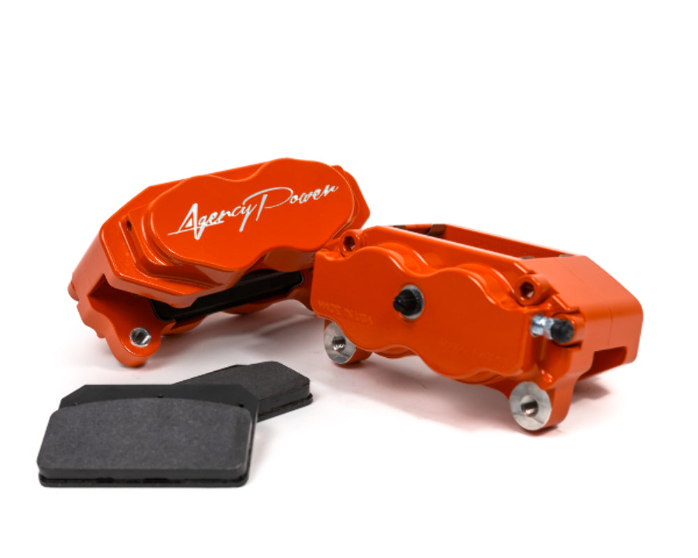 Agency Power Big Brake Kit Front-Rear Orange For Can-Am Maverick X3 Turbo