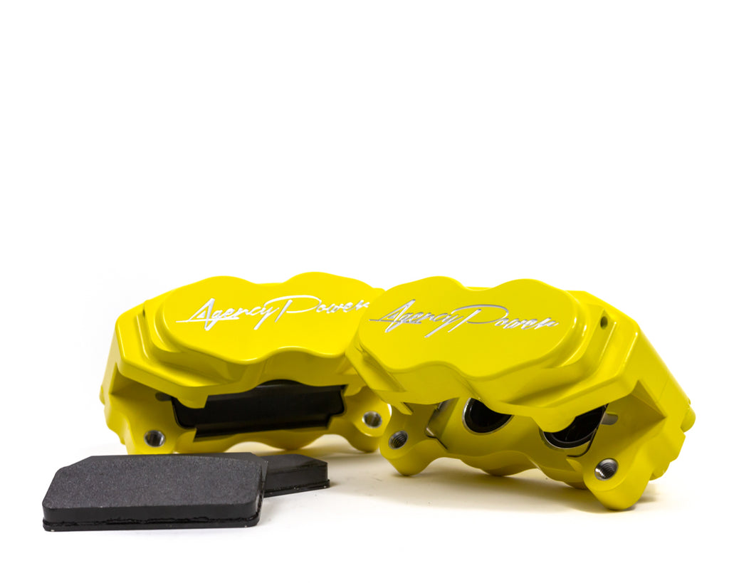 Agency Power Big Brake Kit Front-Rear Yellow For Can-Am Maverick X3 Turbo