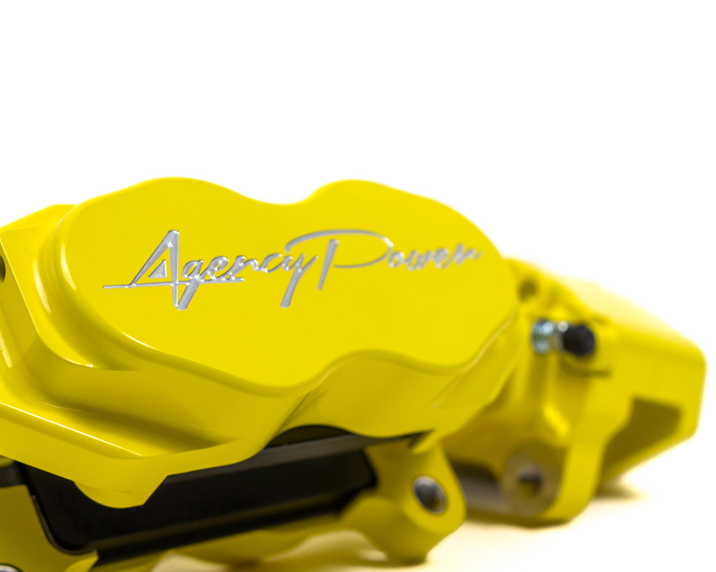 Agency Power Big Brake Kit Front-Rear Yellow For Can-Am Maverick X3 Turbo