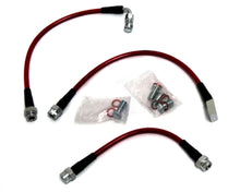 Load image into Gallery viewer, Rear Steel Braided Brake Lines Fits 04-07 Cadillac CTS-V Agency Power